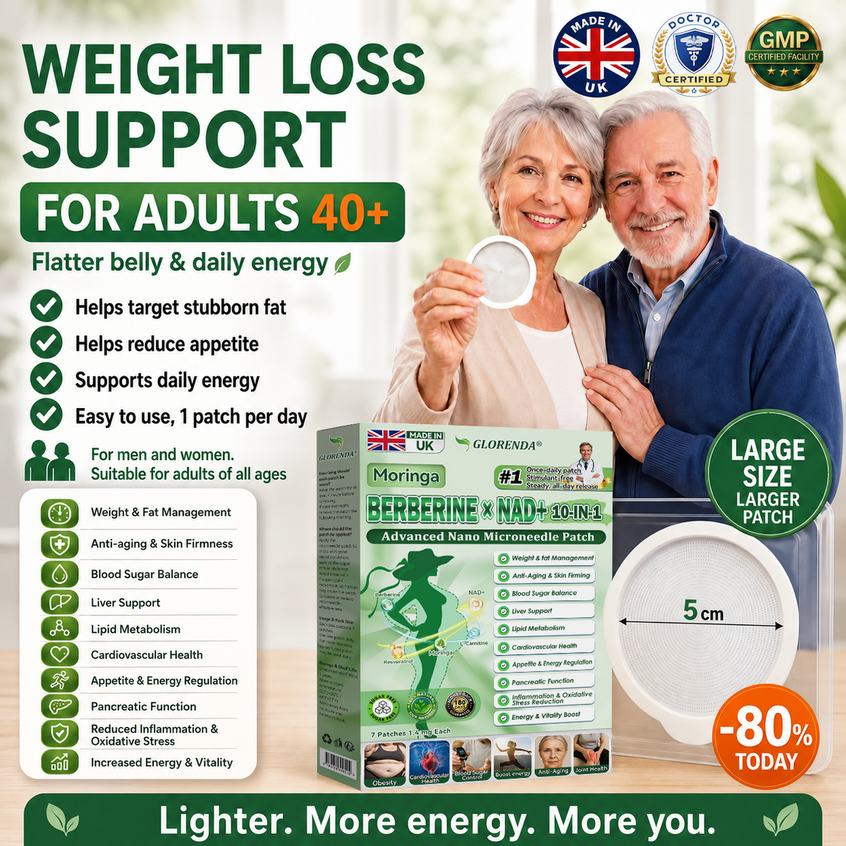 🇬🇧𝑶𝒇𝒇𝒊𝒄𝒊𝒂𝒍 𝑺𝒕𝒐𝒓𝒆  | 🥑🥑𝐆𝑳𝑶𝗥𝗘𝗡𝘿𝘼® 𝙈𝒐𝒓𝒊𝒏𝒈𝗮 · 𝗕𝗲𝗿𝗯𝐞𝐫𝐢𝐧𝙚 × 𝙉𝑨𝑫+ 𝟏𝟎-𝙞𝙣-1 𝘼𝒅𝒗𝒂𝒏𝒄𝒆𝐝 𝐍𝐚𝐧𝙤 𝙈𝙞𝙘𝙧𝙤𝙣𝒆𝒆𝒅𝒍𝐞 𝐏𝐚𝐭𝙘𝙝(𝐉𝐮𝐬𝐭 𝐨𝐧𝐜𝐞 𝐚 𝐝𝐚𝐲, 𝐯𝐢𝐬𝐢𝐛𝐥𝐞 𝐜𝐡𝐚𝐧𝐠𝐞𝐬 𝐢𝐧 𝟕 𝐝𝐚𝐲𝐬） ✅ 𝐅𝐨𝐫 𝐨𝐛𝐞𝐬𝐢𝐭𝐲, 🅛🅞🅞🅢🅔 🅢🅚🅘🅝,𝐝𝐢𝐚𝐛𝐞𝐭𝐞𝐬, 𝐬𝐥𝐞𝐞𝐩 𝐚𝐩𝐧𝐞𝐚, 𝐣𝐨𝐢𝐧𝐭 𝐢𝐬𝐬𝐮𝐞𝐬, 𝐚𝐧𝐝 𝐦𝐨𝐫𝐞